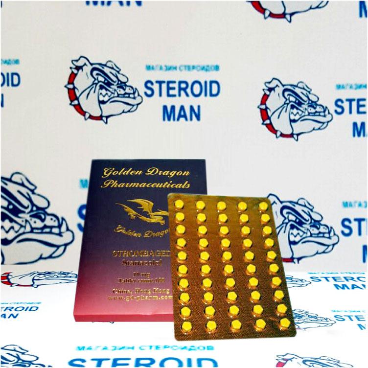 Станозолол от Golden Dragon (50таб10мг) 1 Станозолол от Golden Dragon (50таб10мг)